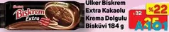 ÜLKER BİSKREM EXTRA KAKAOLU KREMA DOLGULU BİSKÜVİ 184 G fiyat ve kampanya bilgisi